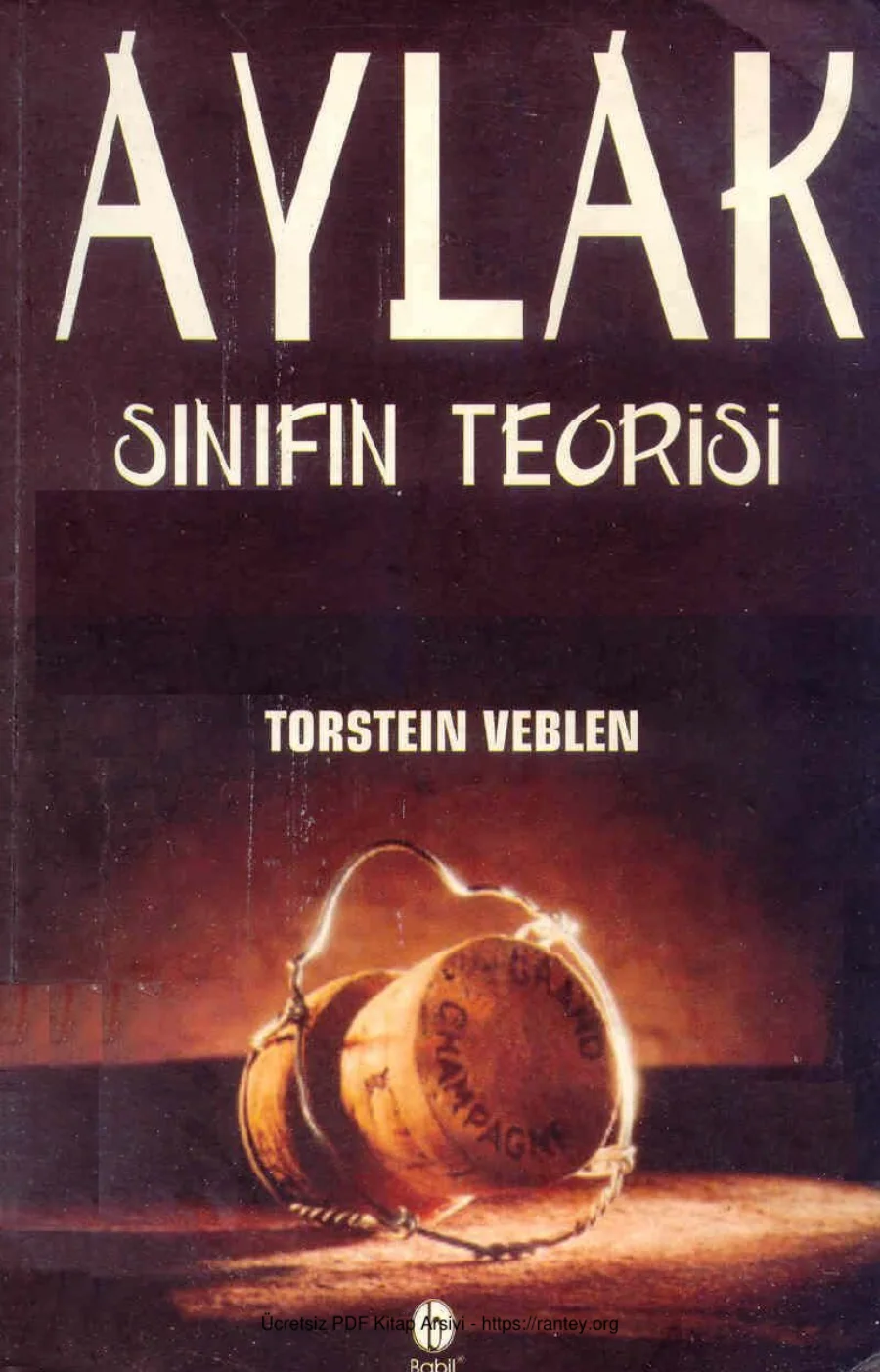 Aylak SınıfınTeorisi kapak görseli