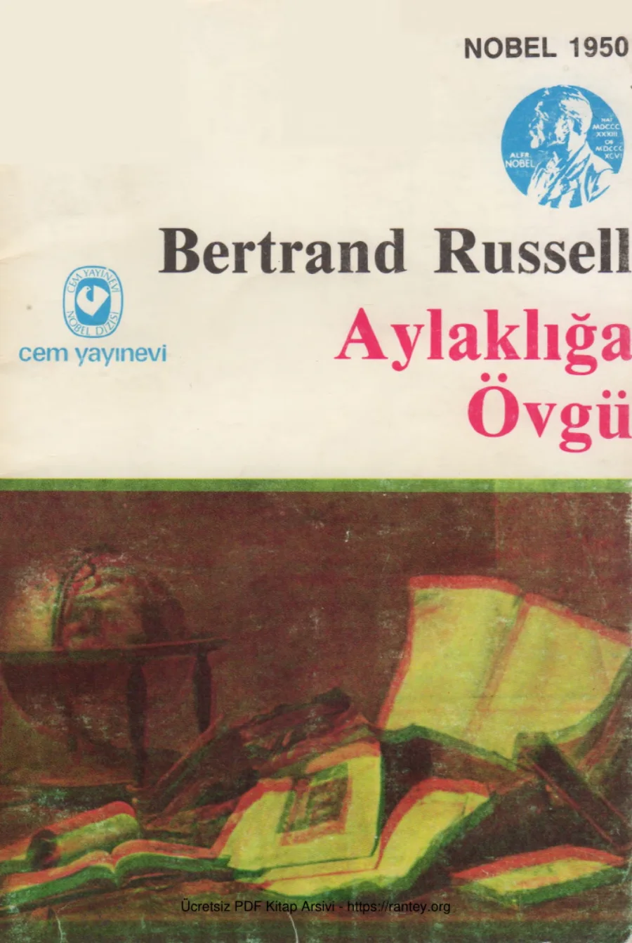 Aylaklığa Övgü kapak görseli