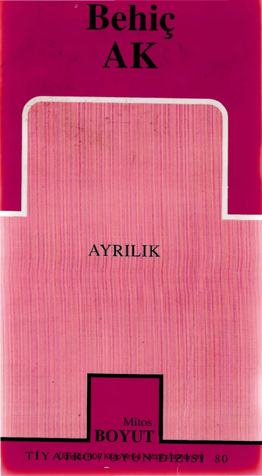 Ayrılık kapak görseli