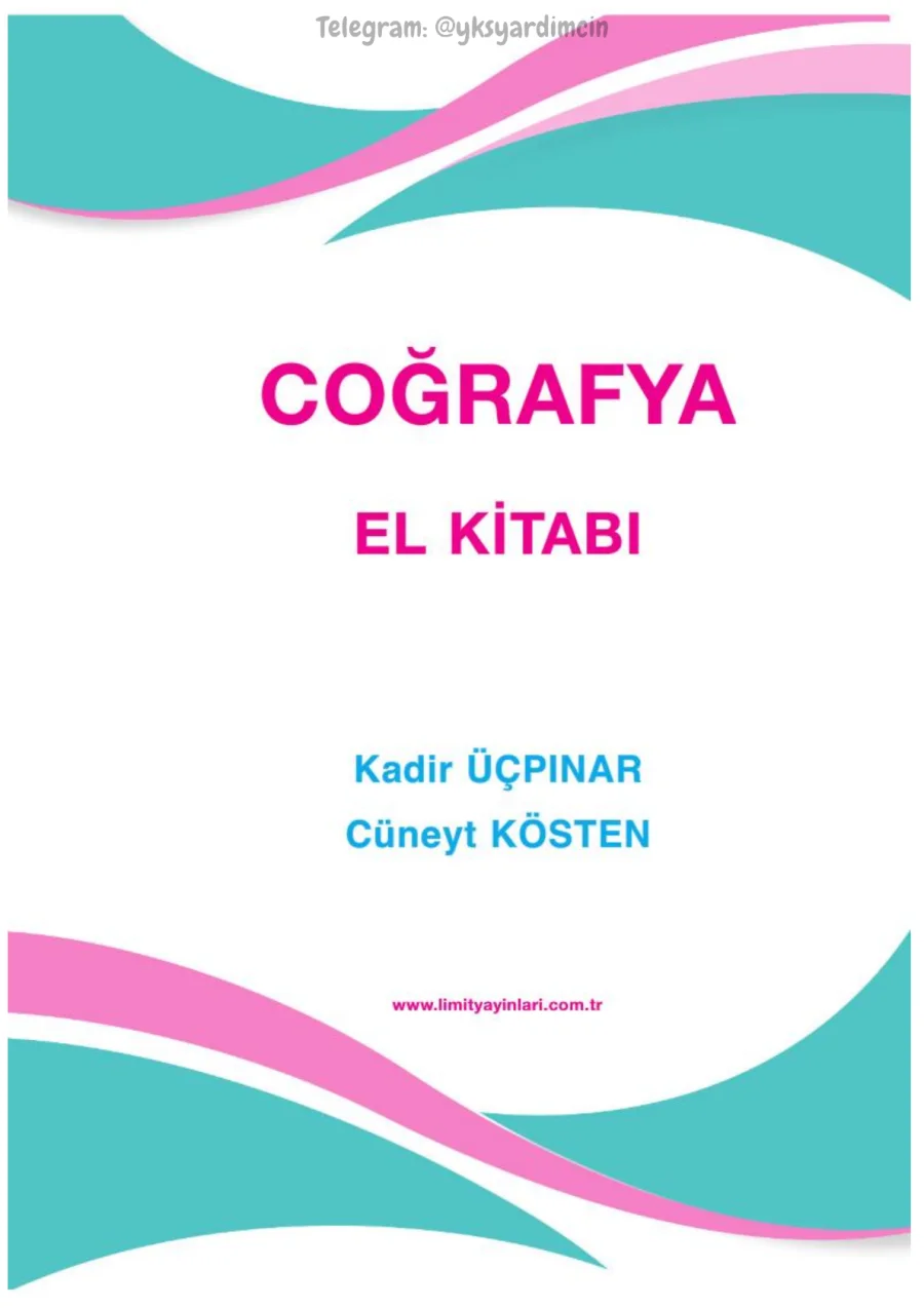 AYT Coğrafya El Kitabı PDF kapak görseli
