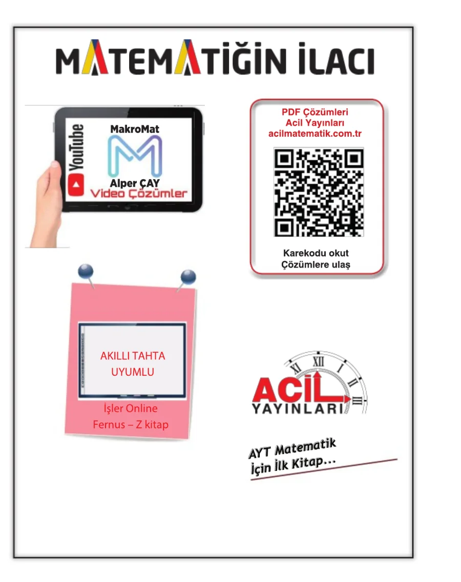 AYT Matematiğin İlacı 2022 PDF kapak görseli