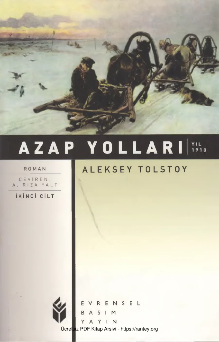 Azap Yolları 2cilt Evrensel Basım Yayın kapak görseli
