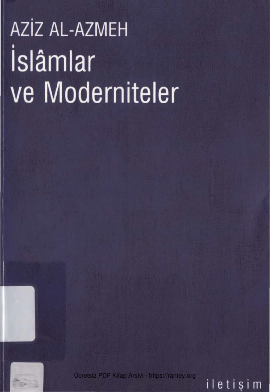 Azmeh İslamlar ve Moderniteler kapak görseli