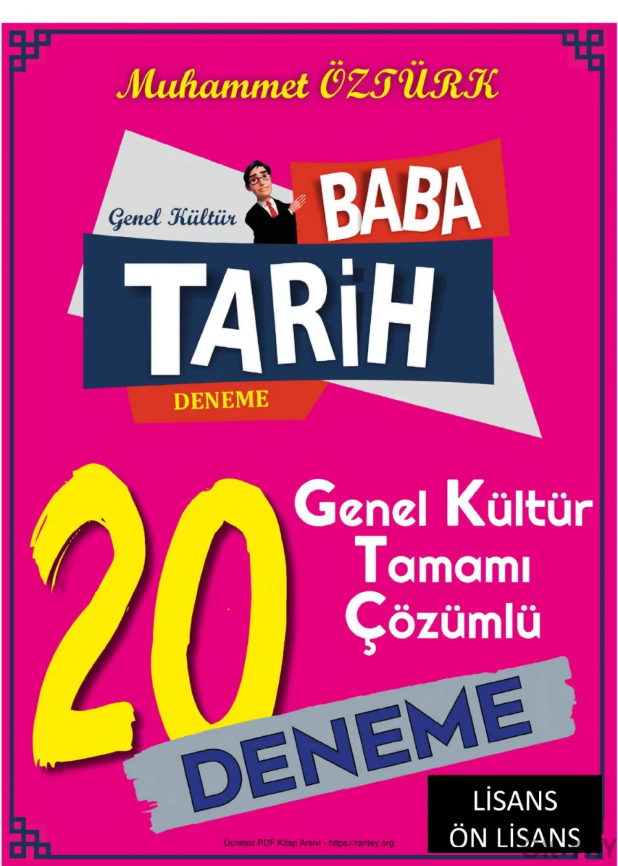 BABA TARIH KPSS 20 LI DENEME kapak görseli