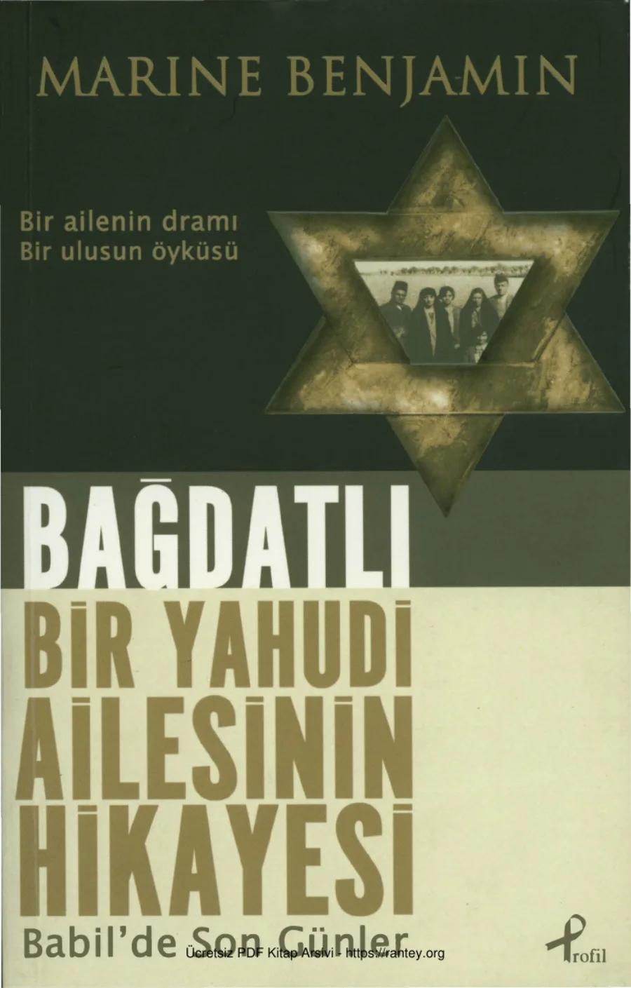 Bağdatlı Bir Yahudi Ailesinin Hikayesi Profil Yayınları kapak görseli