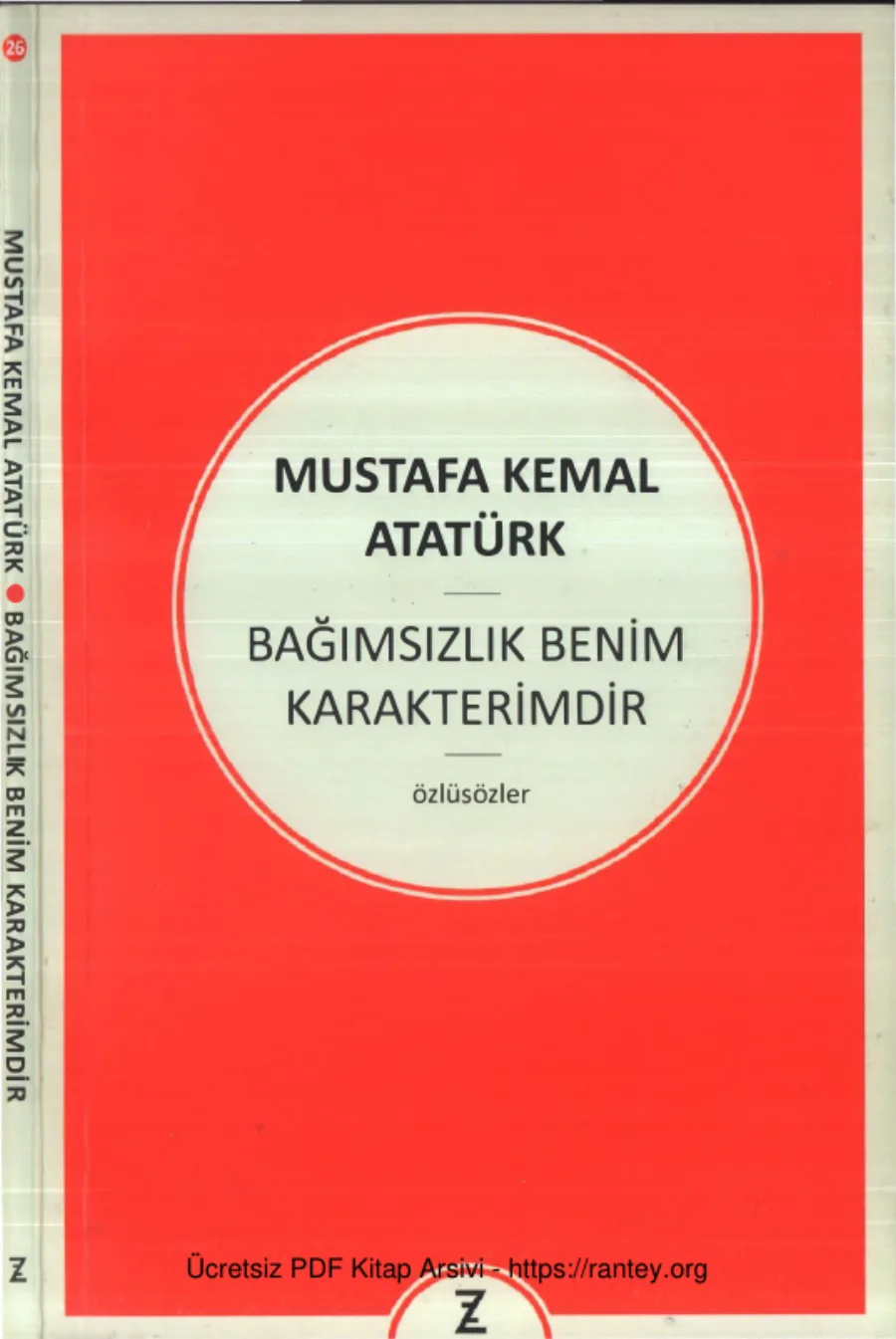 Bağımsızlık Benim Karakterimdir kapak görseli