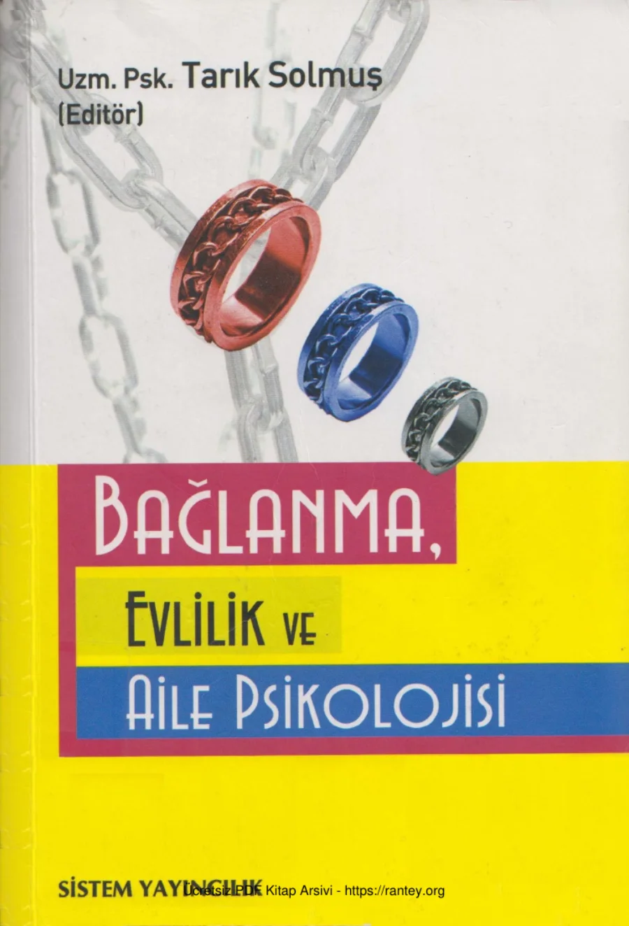 Bağlanma Evlilik ve Aile Psikolojisi kapak görseli