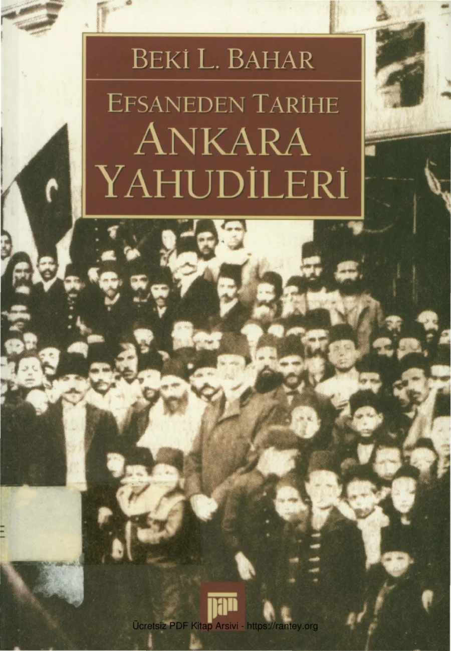 Bahar Efsaneden Tarihe Ankara Yahudileri kapak görseli