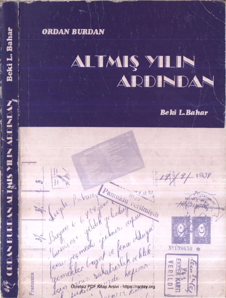 Bahar Ordan Burdan Altmış Yılın Ardından kapak görseli
