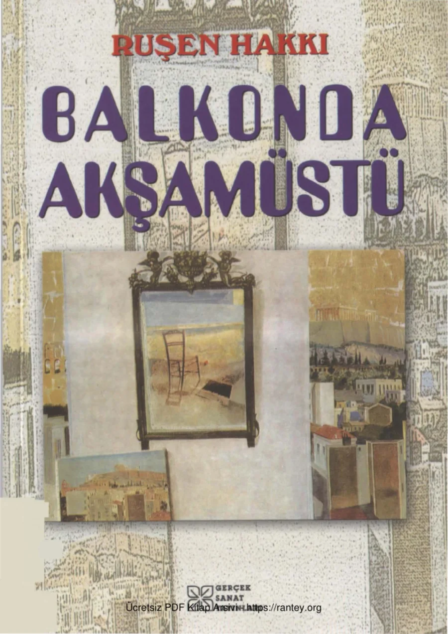 Balkonda Akşamüstü Gerçek kapak görseli