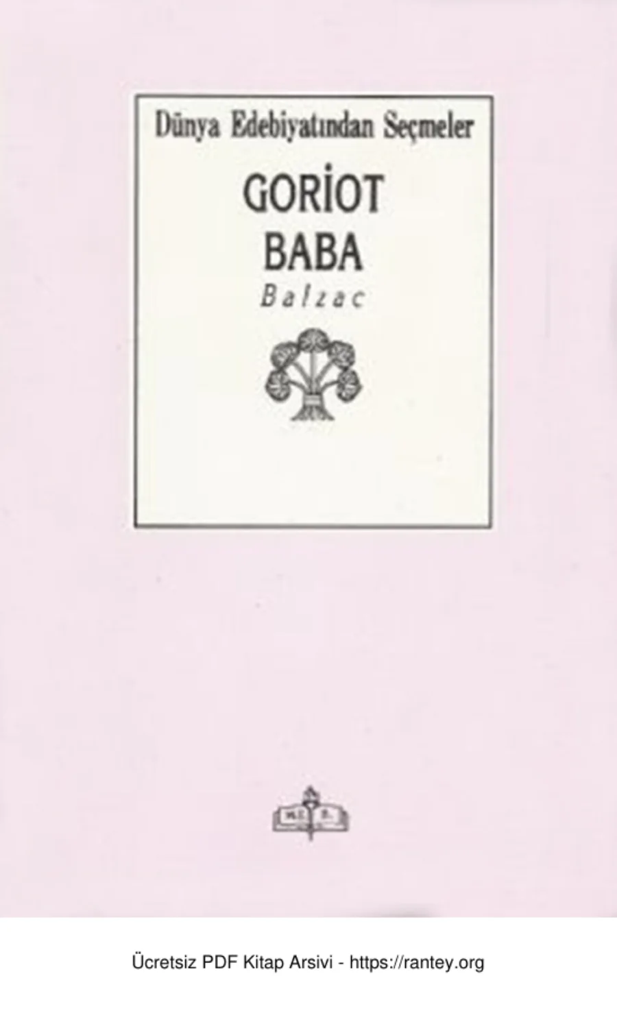 Balzac Goriot Baba kapak görseli