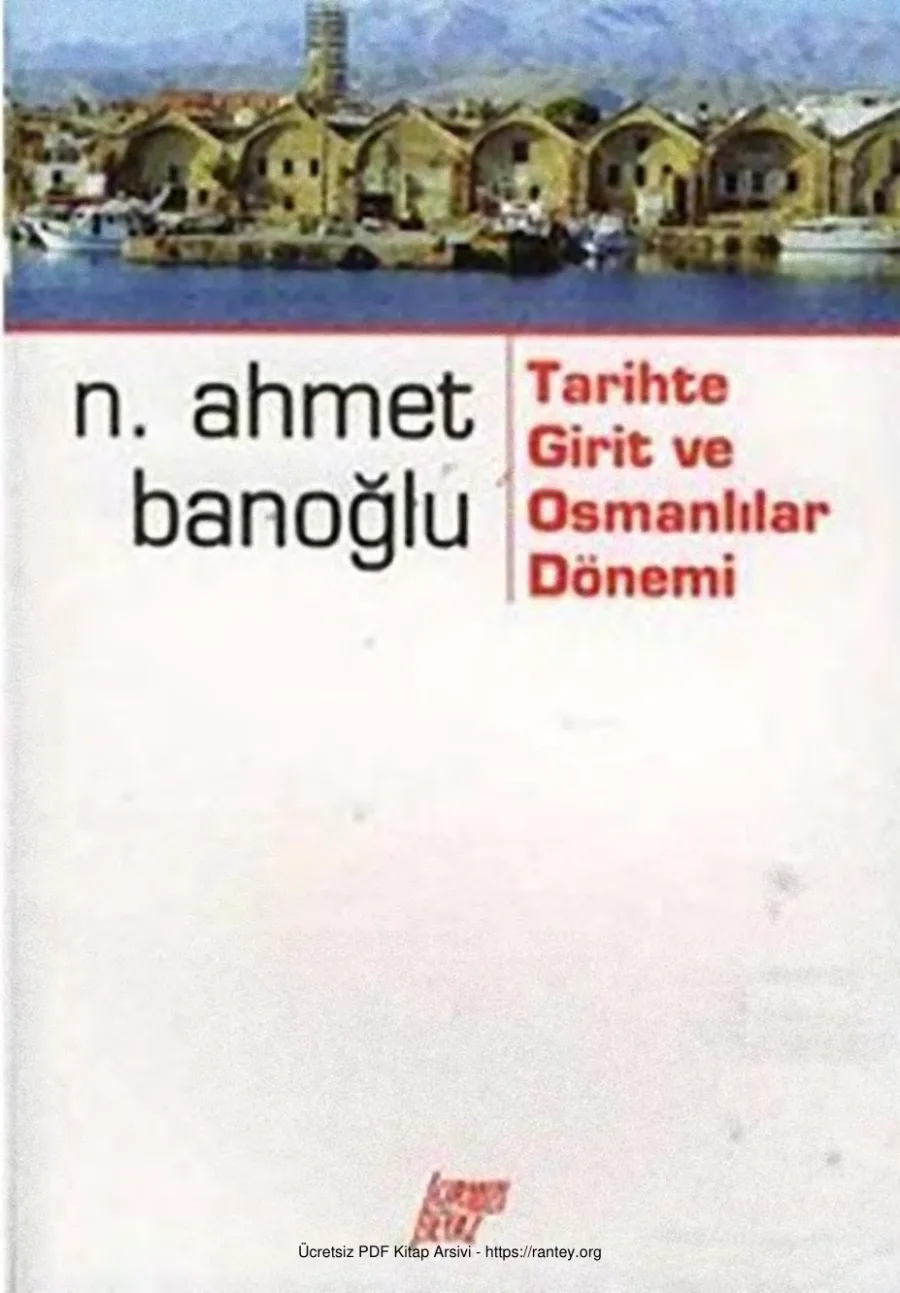 Banoğlu Tarihte Girit ve Osmanlı Dönemi Kırmızı Beyaz Yayınları kapak görseli
