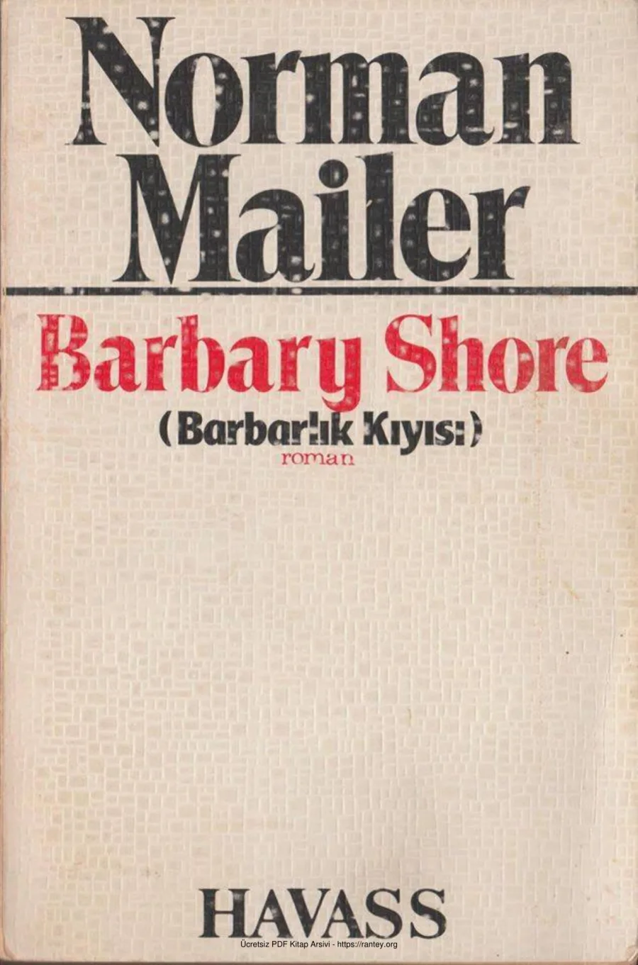 Barbarlık Kıyısı Havass Yayınları kapak görseli