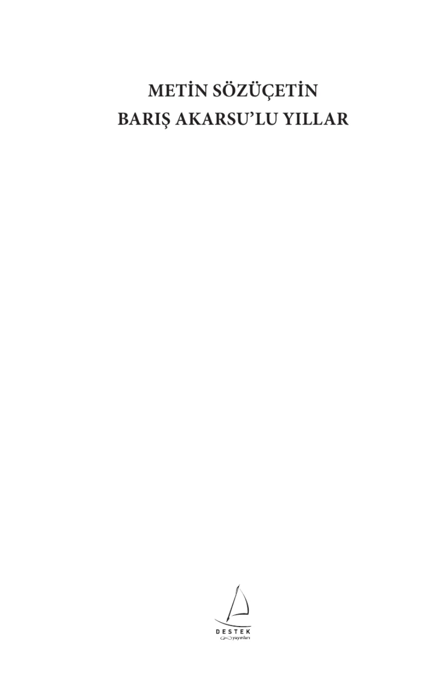 Barış Akarsulu Yıllar PDF kapak görseli