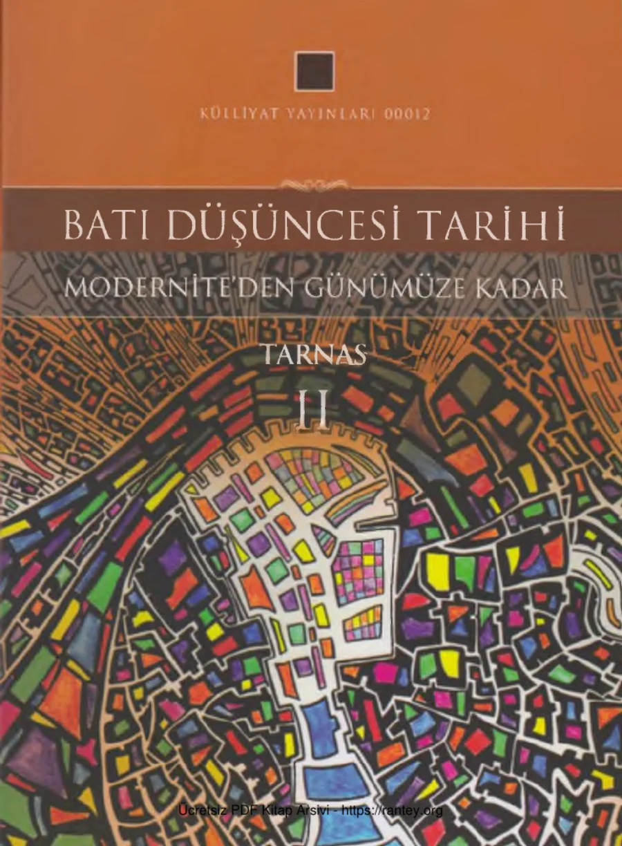 Batı Düşüncesi Tarihi 2 kapak görseli