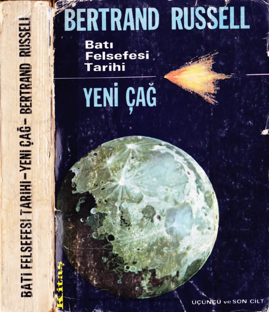 Batı Felsefesi Tarihi 3 Yeni Çağ Kitaş Yayınları kapak görseli