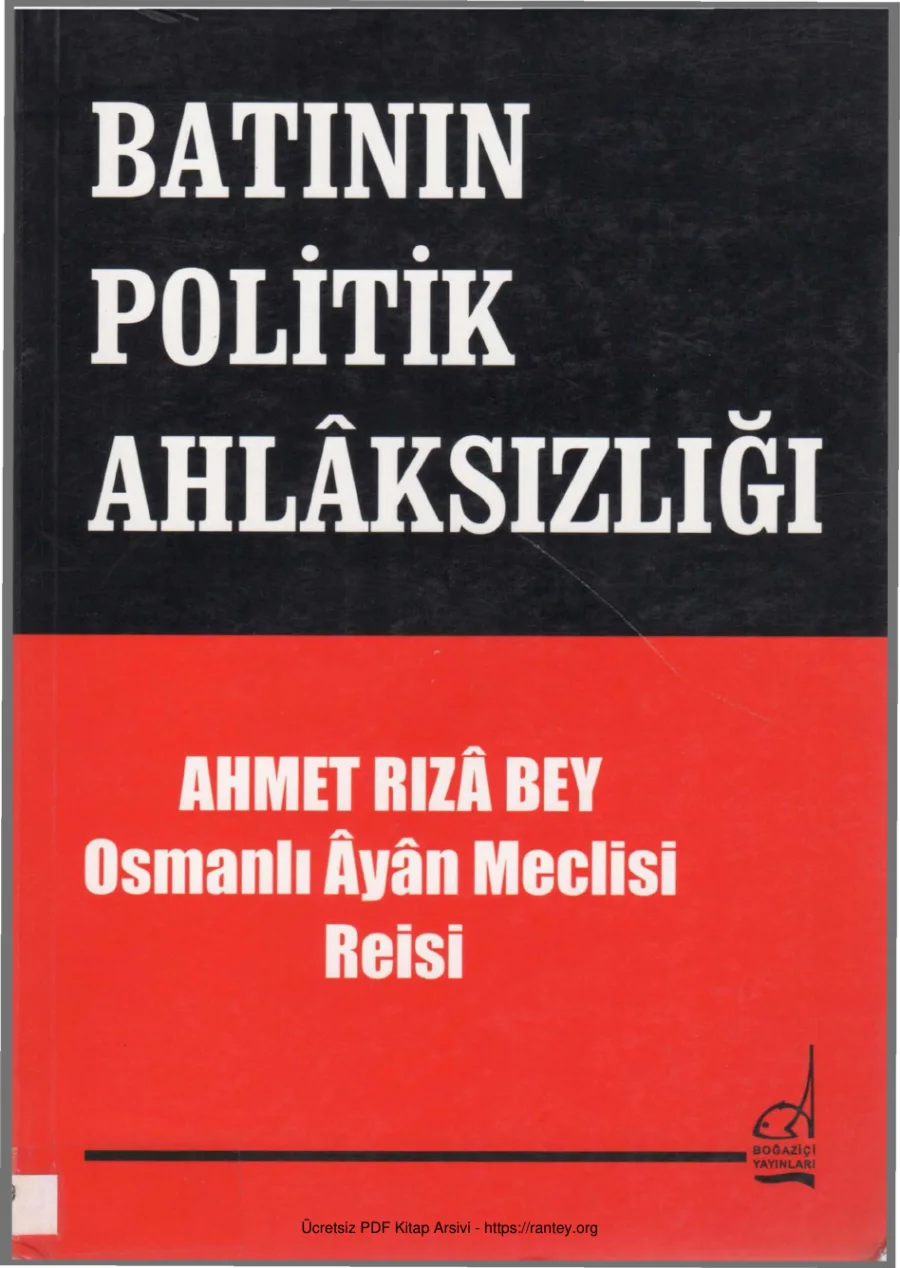 Batıının Politik Ahlaksızlığı kapak görseli