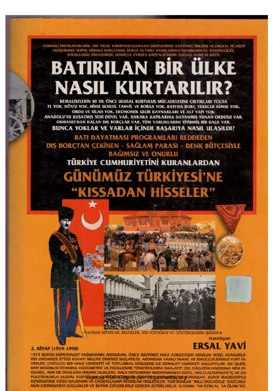 Batırılan Bir Ülke Nasıl Kurtarılır Yazıcı Yayınları kapak görseli