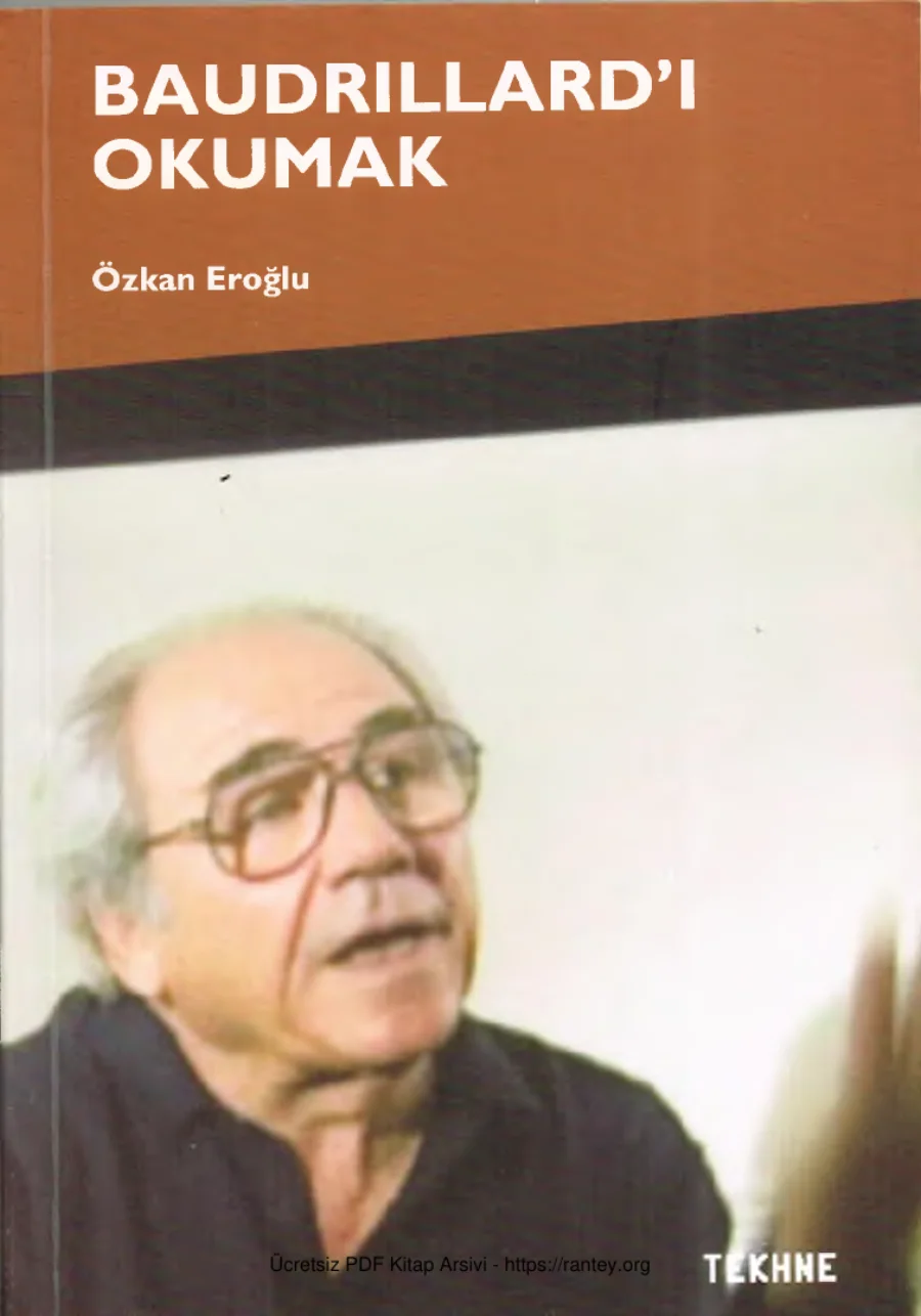 Baudrillardı Okumak kapak görseli