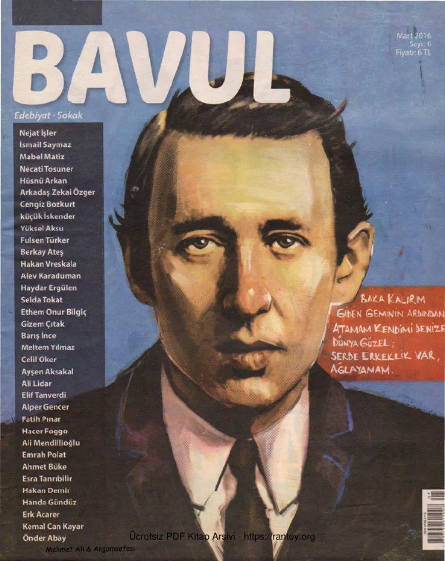 Bavul Sayı 006 kitap kapağı