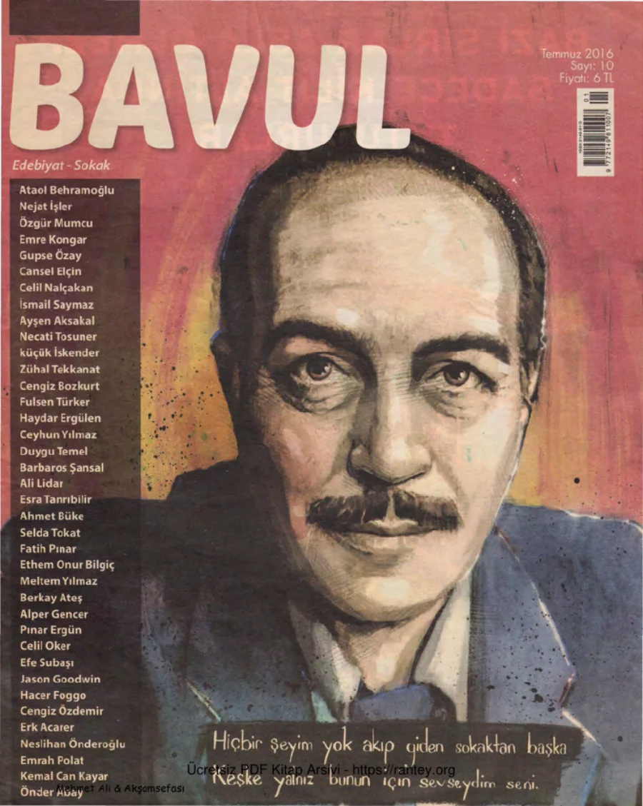Bavul Sayı 010 kitap kapağı