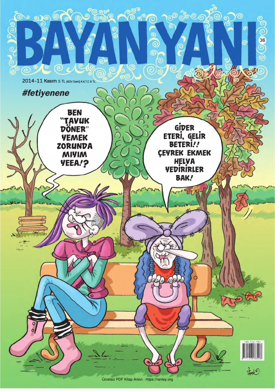 Bayan Yanı Sayı 036 kitap kapağı