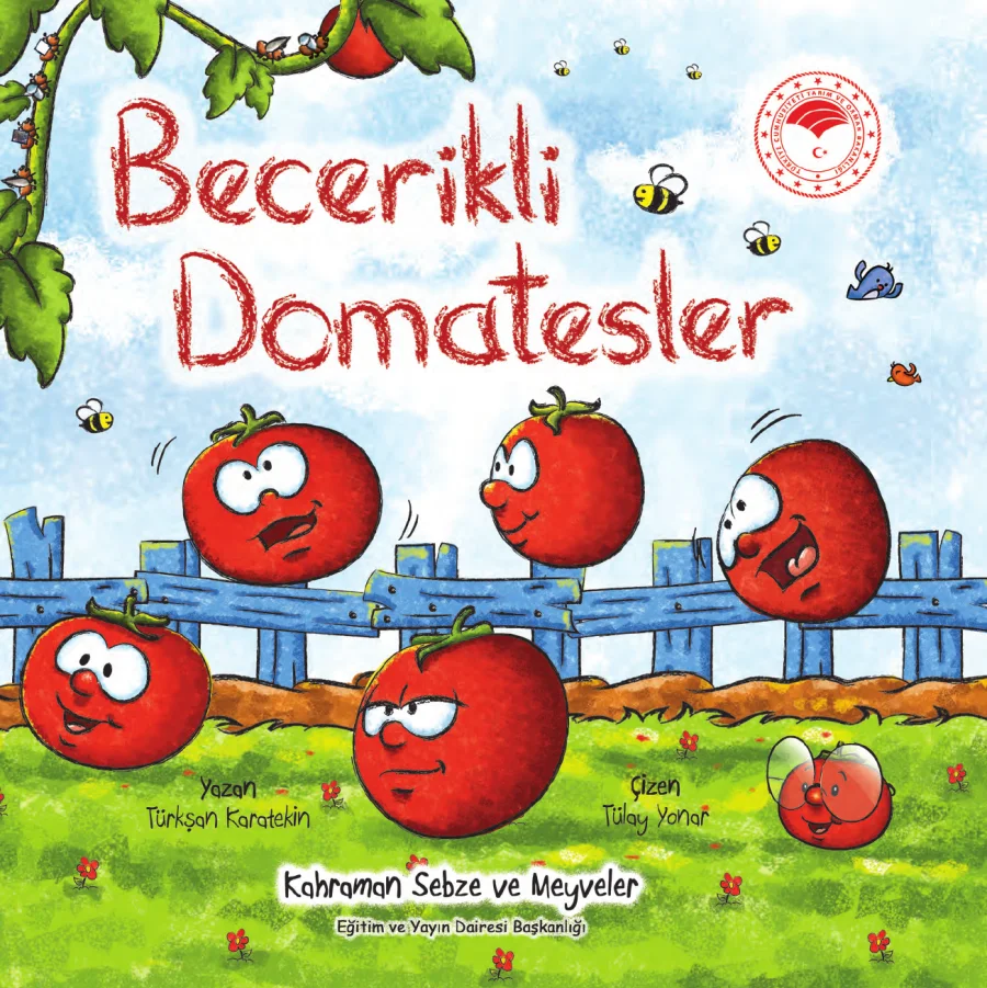 Becerikli Domatesler: Kahraman Sebze ve Meyveler kapak görseli