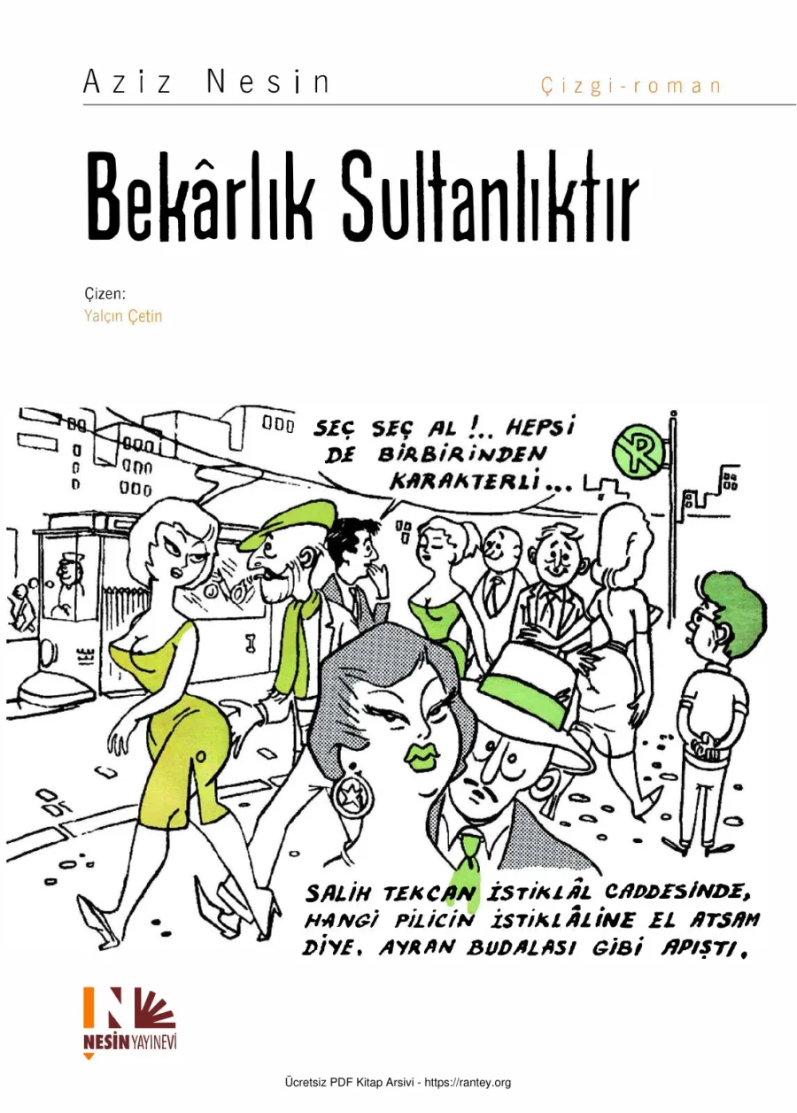 Bekarlık Sultanlıktır Çizgi Roman kapak görseli