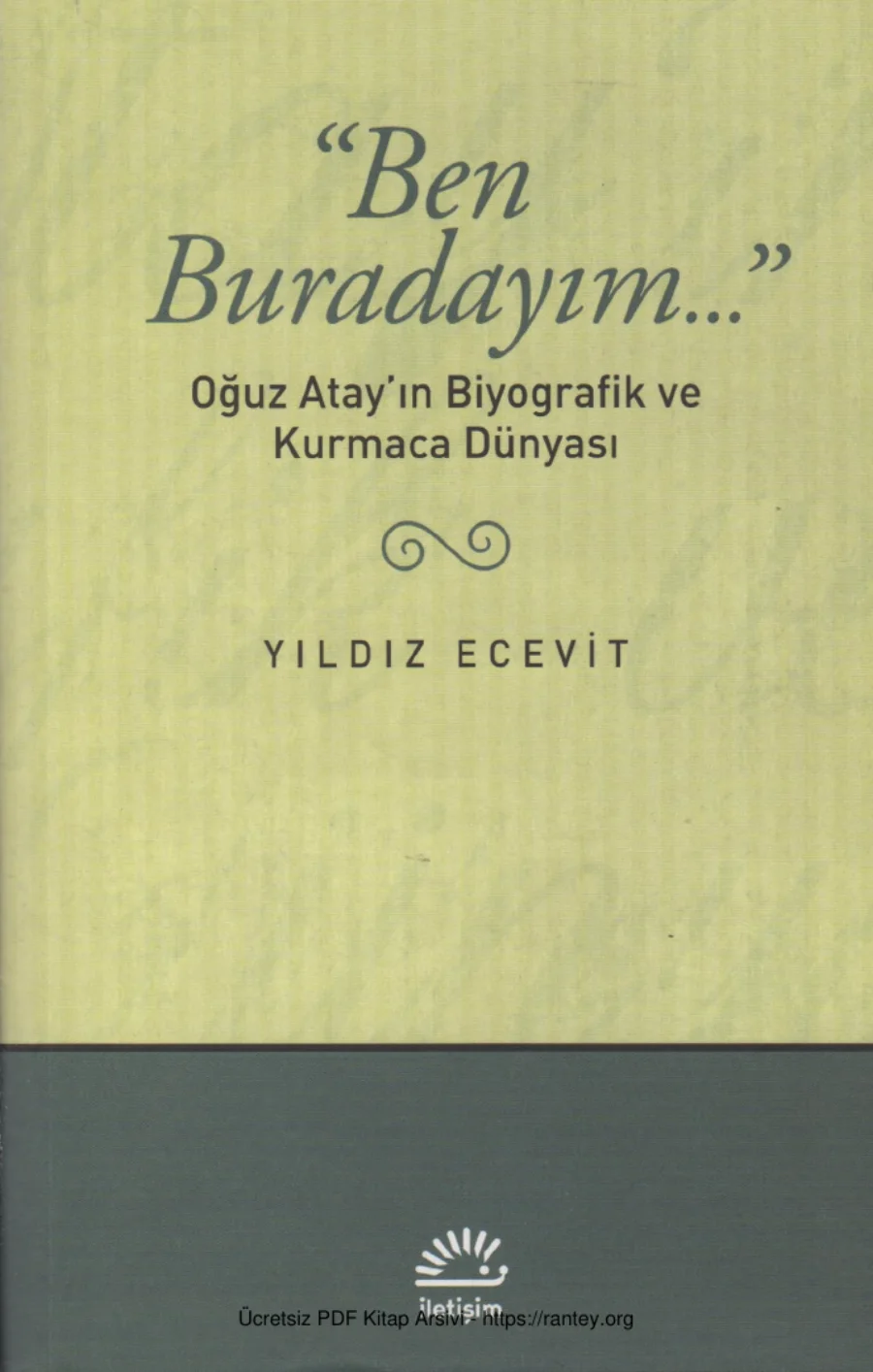Ben Buradayım kapak görseli