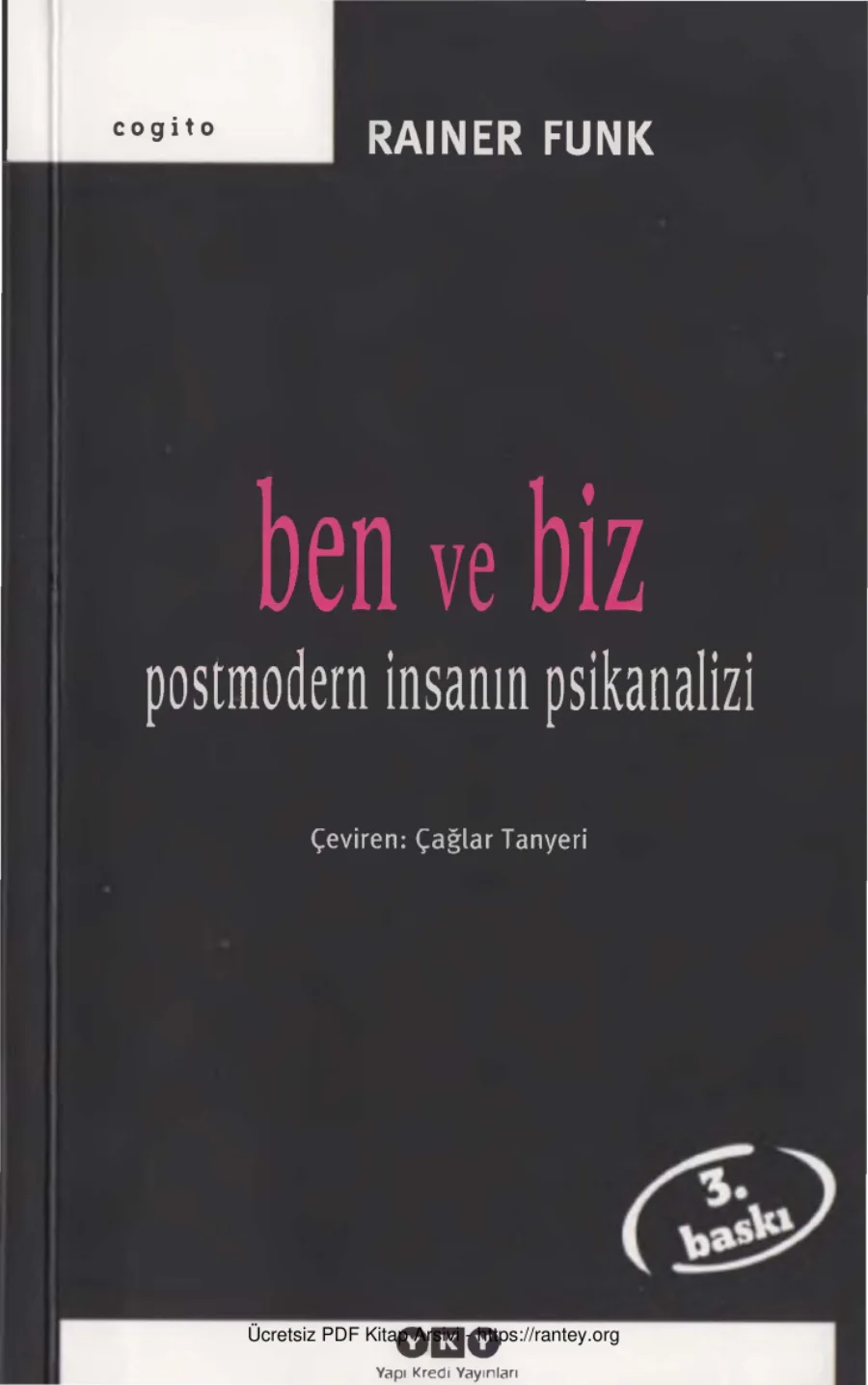 Ben ve Biz Postmodern İnsanın Psikanalizi kapak görseli