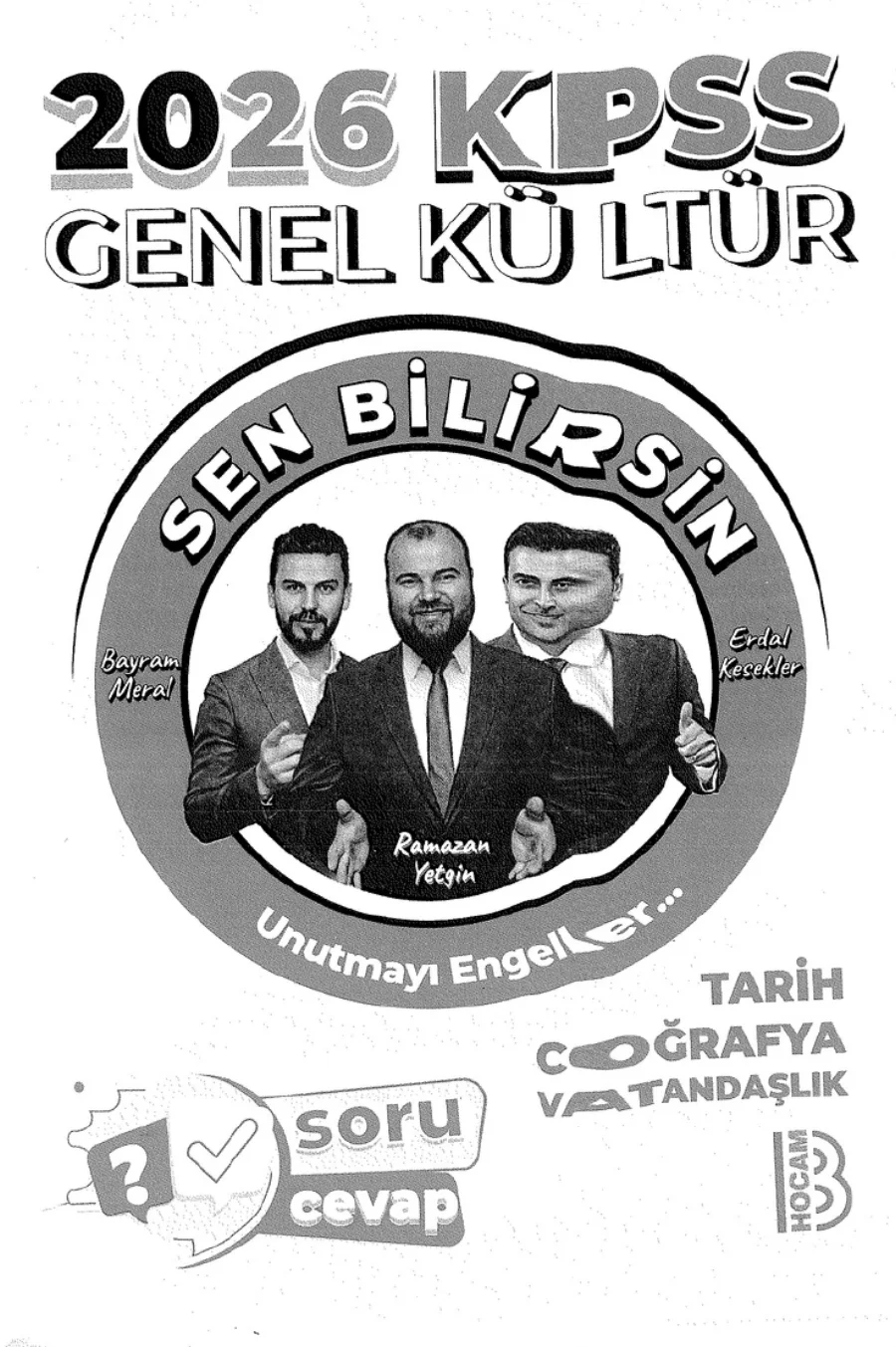 BENİM HOCAM SEN BİLİRSİN KPSS 2026 1 kapak görseli