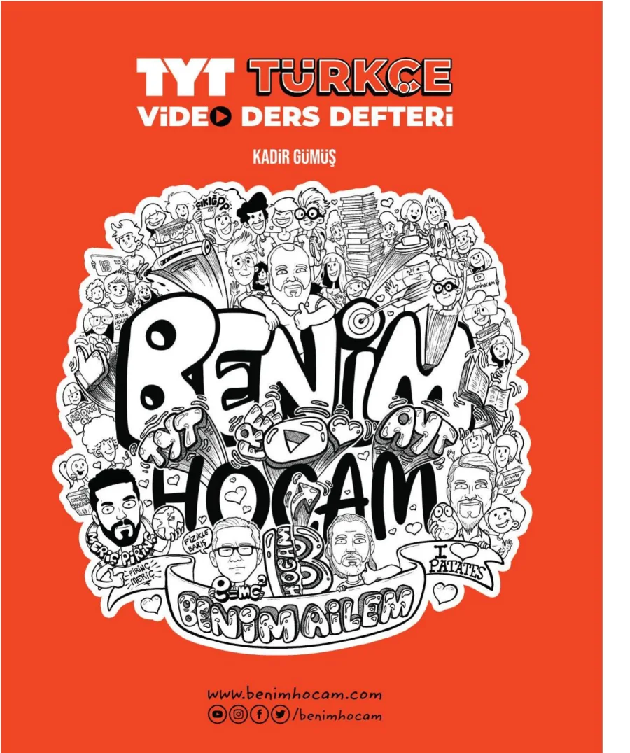 Benim Hocam Türkçe Video Ders Defteri PDF kapak görseli