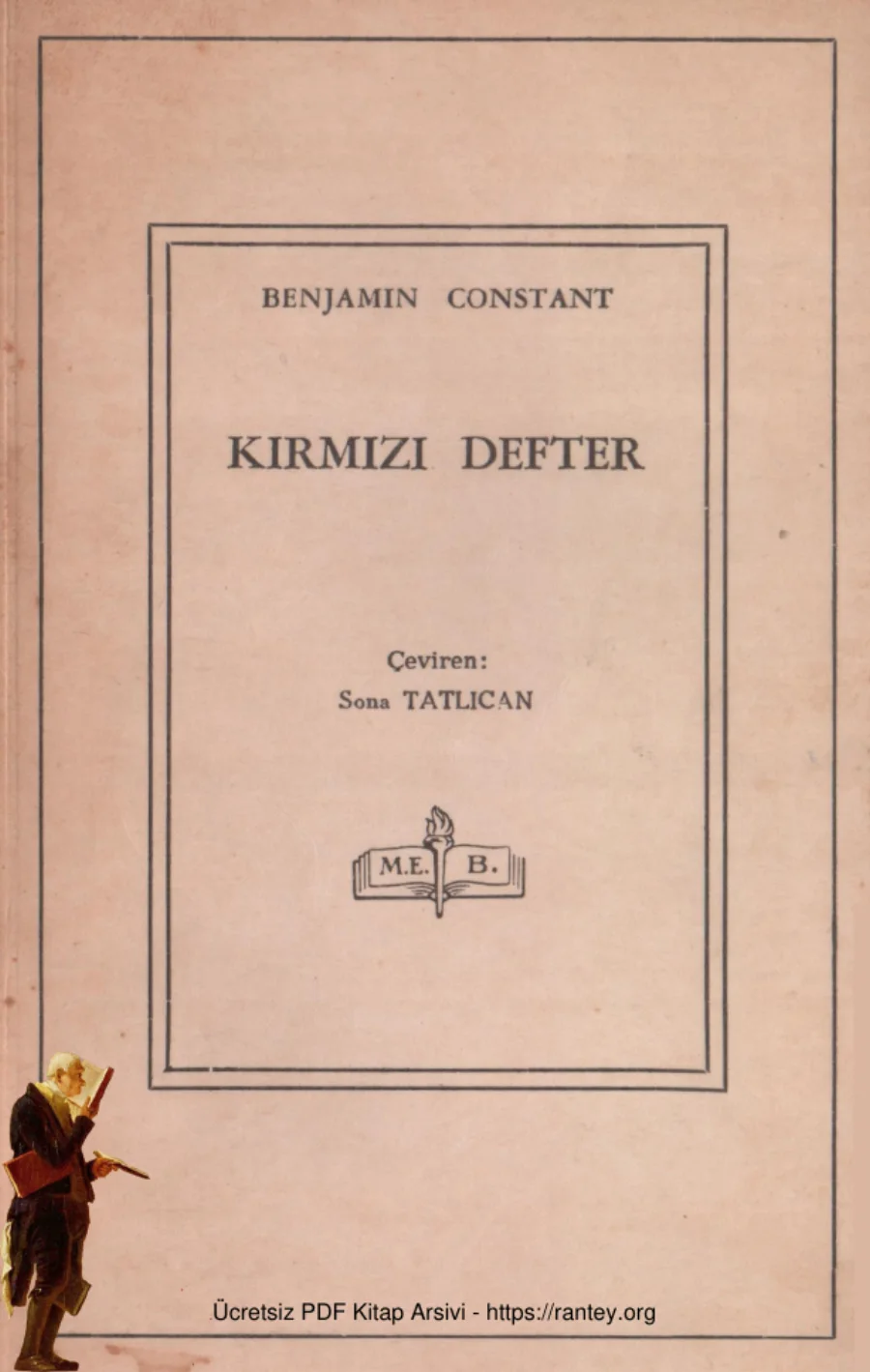 Benjamin Constant Kırmızı Defter kapak görseli