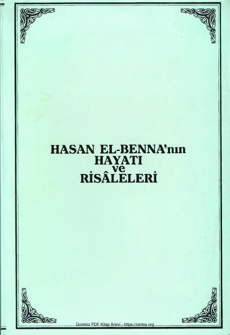 Bennanın Hayatı ve Risaleleri kapak görseli