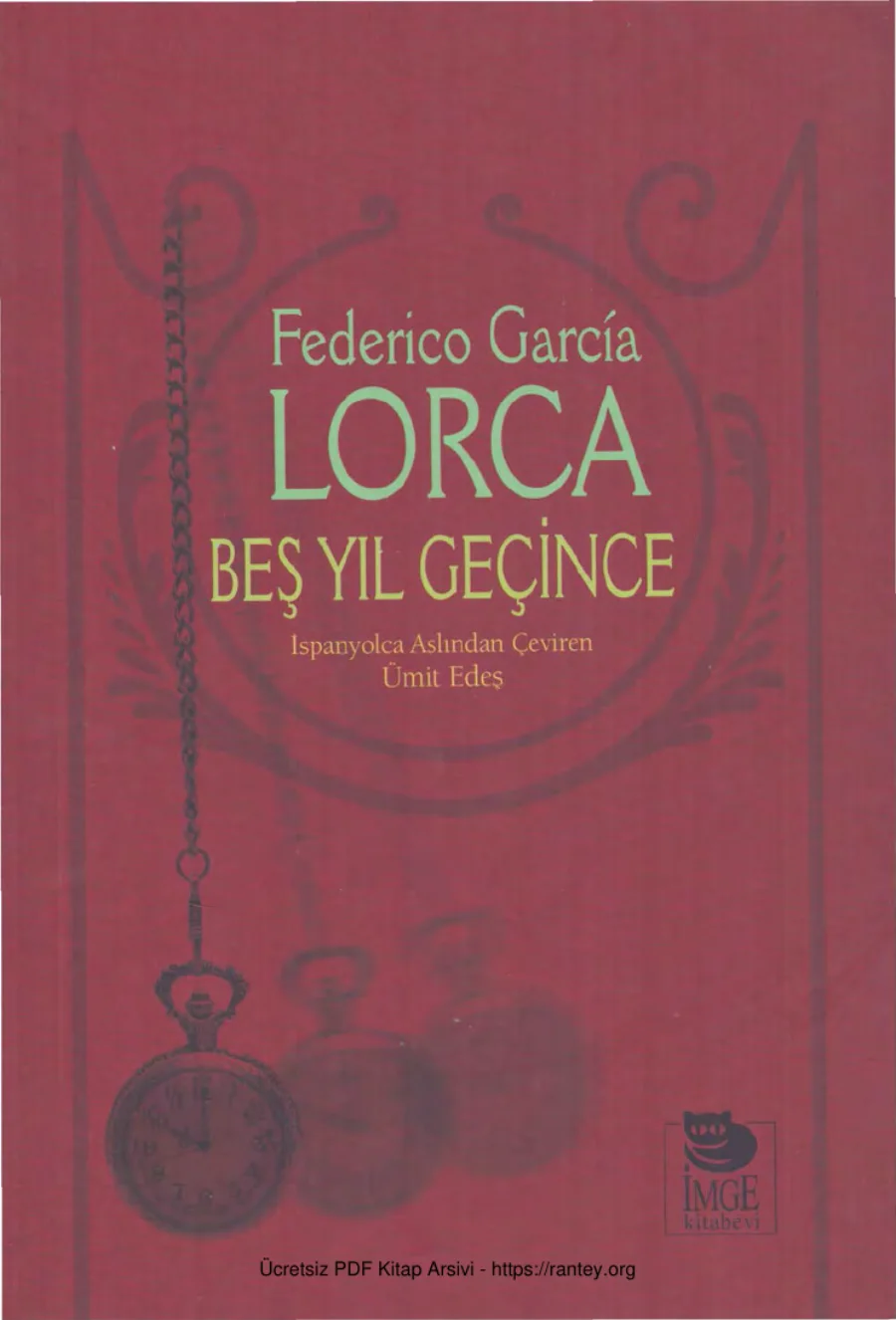 Beş Yıl Geçince kapak görseli