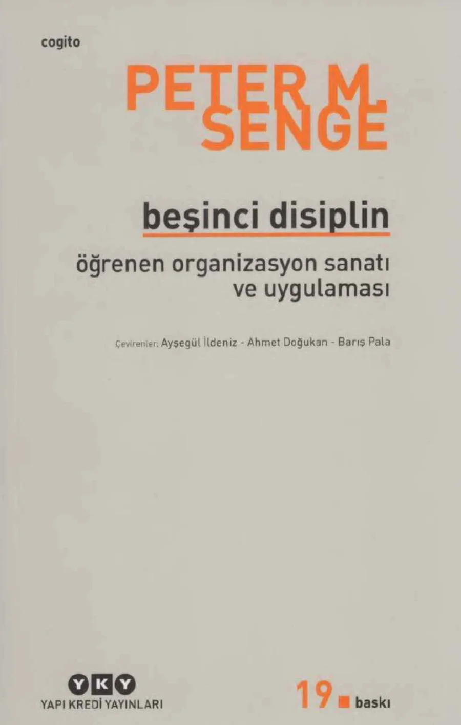 Beşinci Disiplin kapak görseli