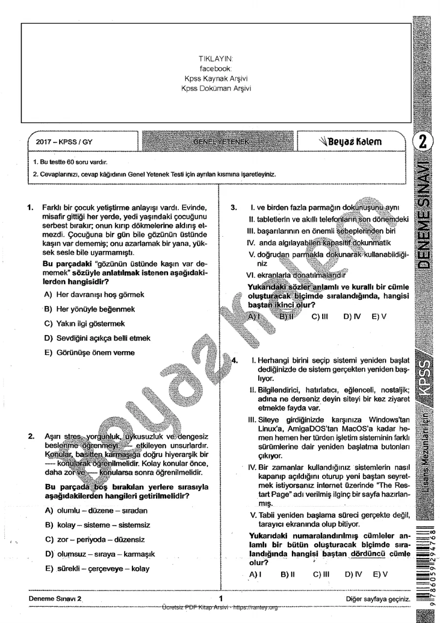 Beyazkalem 2017 Tg2 GyGk 1 kapak görseli
