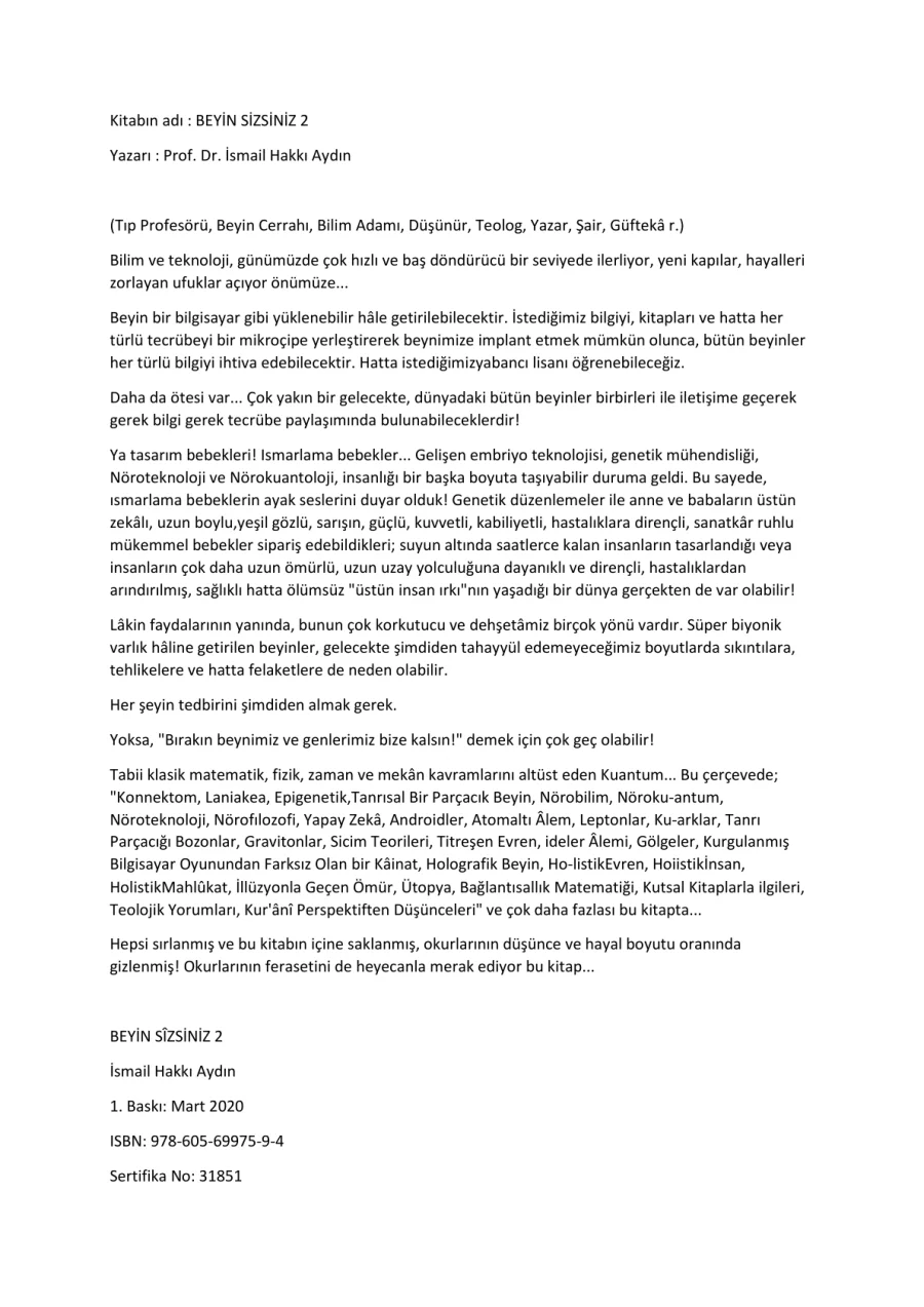 Beyin Sizsiniz 2 PDF kapak görseli