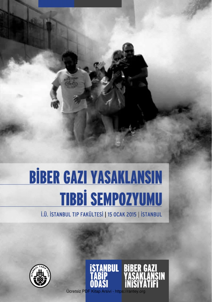 Biber Gazı Yasaklansın Sempozyumu kapak görseli