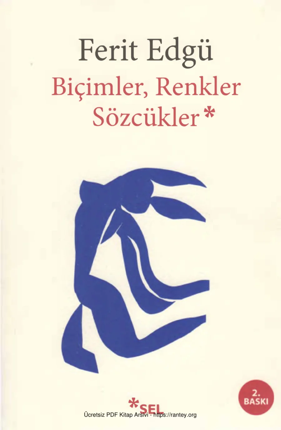 Biçimler Renkler Sözcükler Sel Yayınları kapak görseli
