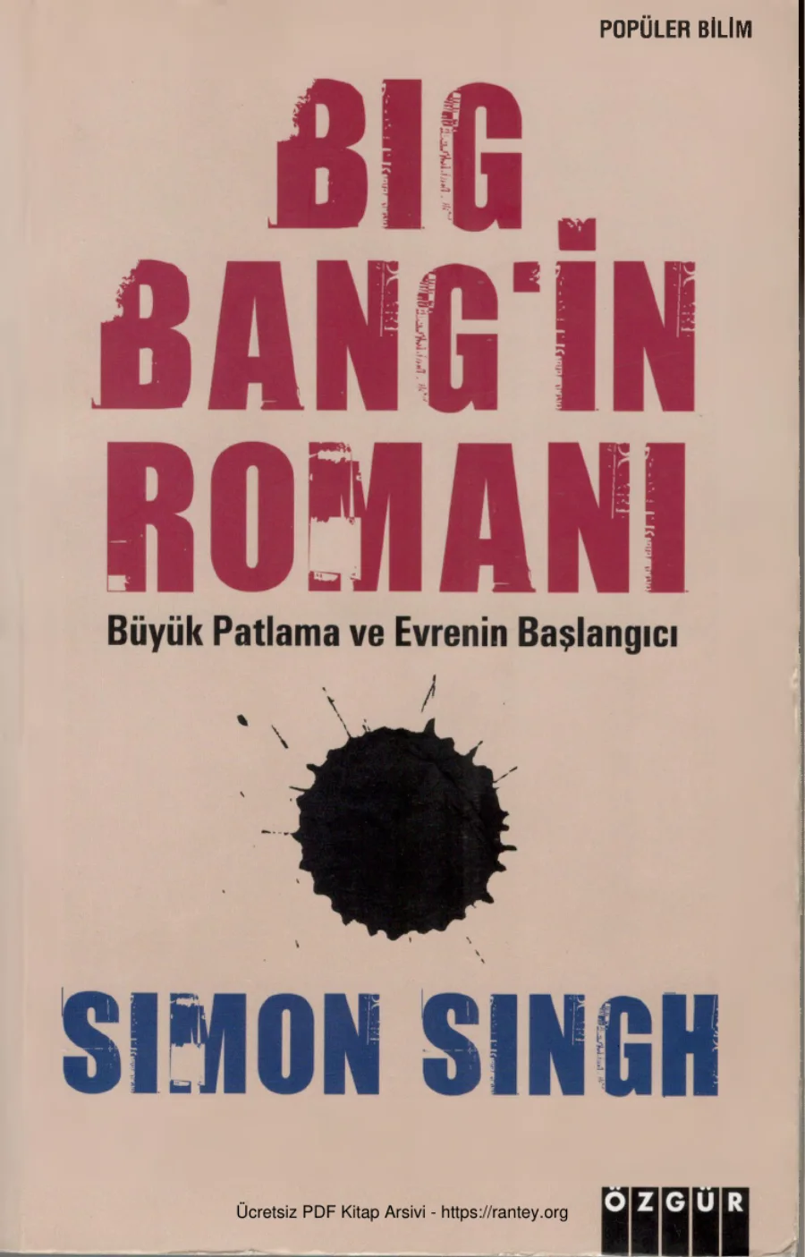 Big Bangin Romanı kapak görseli