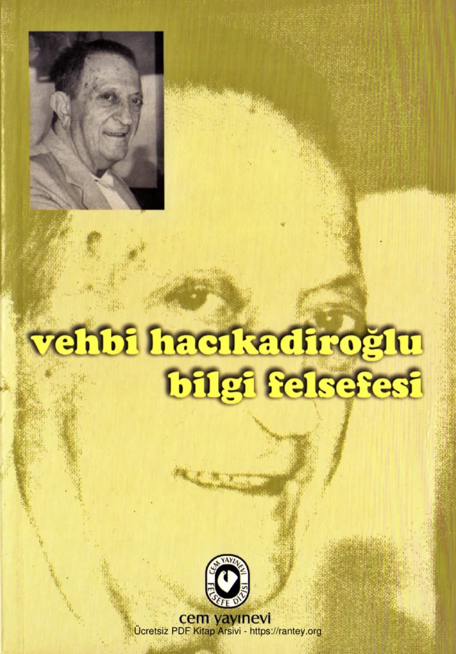 Bilgi Felsefesi kapak görseli