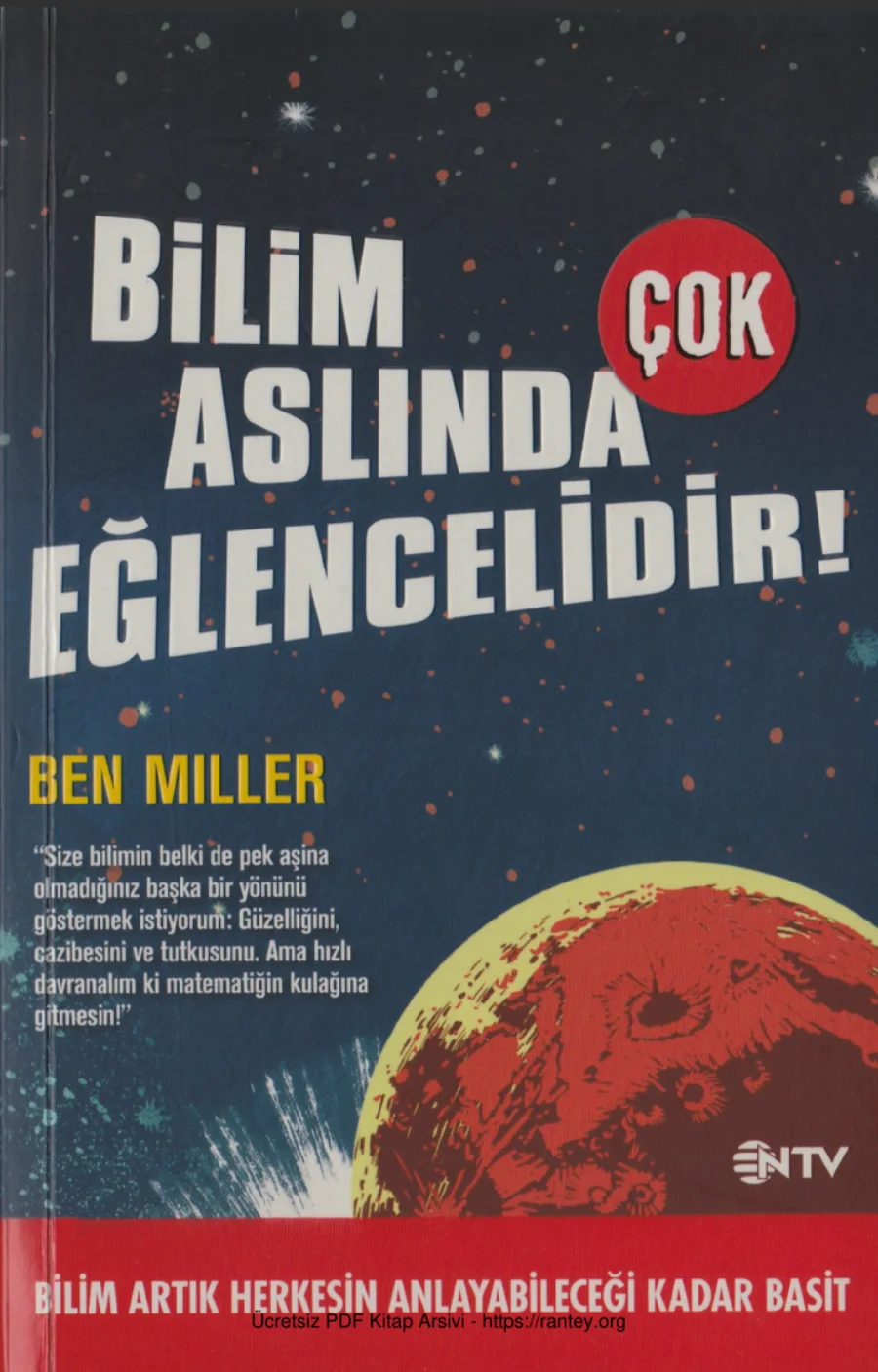 Bilim Aslında Çok Eğlencelidir kapak görseli