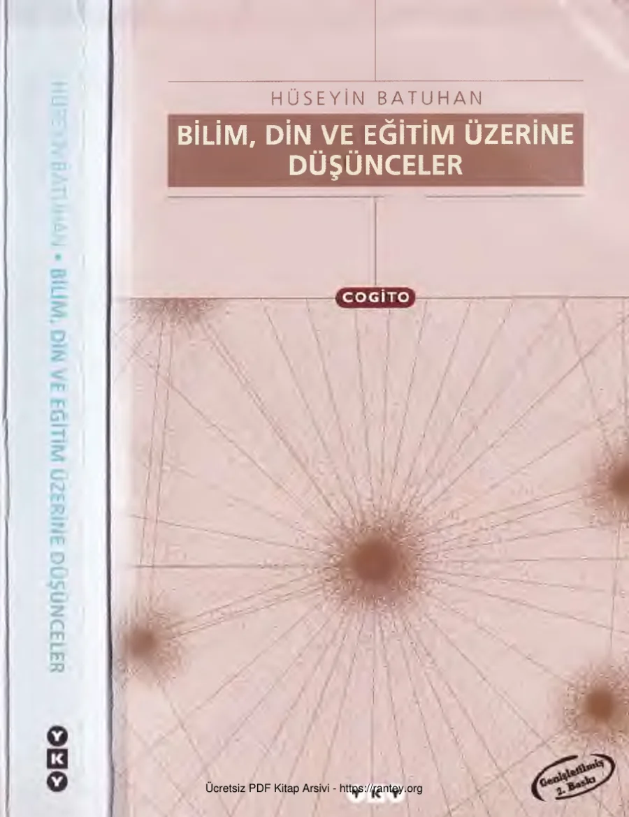 Bilim Din ve Eğitim Üzerine Düşünceler YKY 1998 kapak görseli