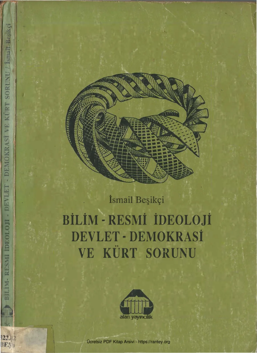 Bilim Resmi İdeoloji Devlet Demokrasi ve Kürt Sorunu Alan Yayınları kapak görseli