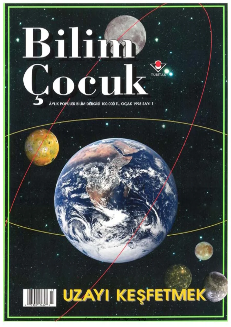 Bilim ve Çocuk Sayı 001 Ocak 1998 kapak görseli
