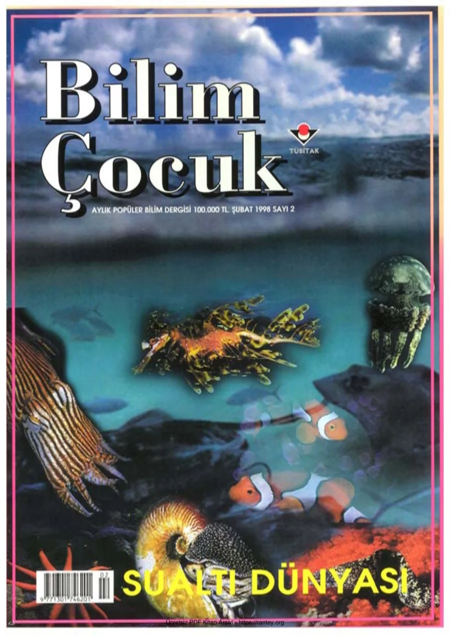 Bilim ve Çocuk Sayı 002 Şubat 1998 kapak görseli