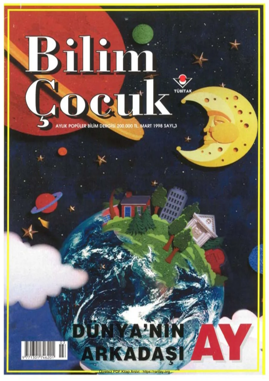 Bilim ve Çocuk Sayı 003 Mart 1998 kapak görseli