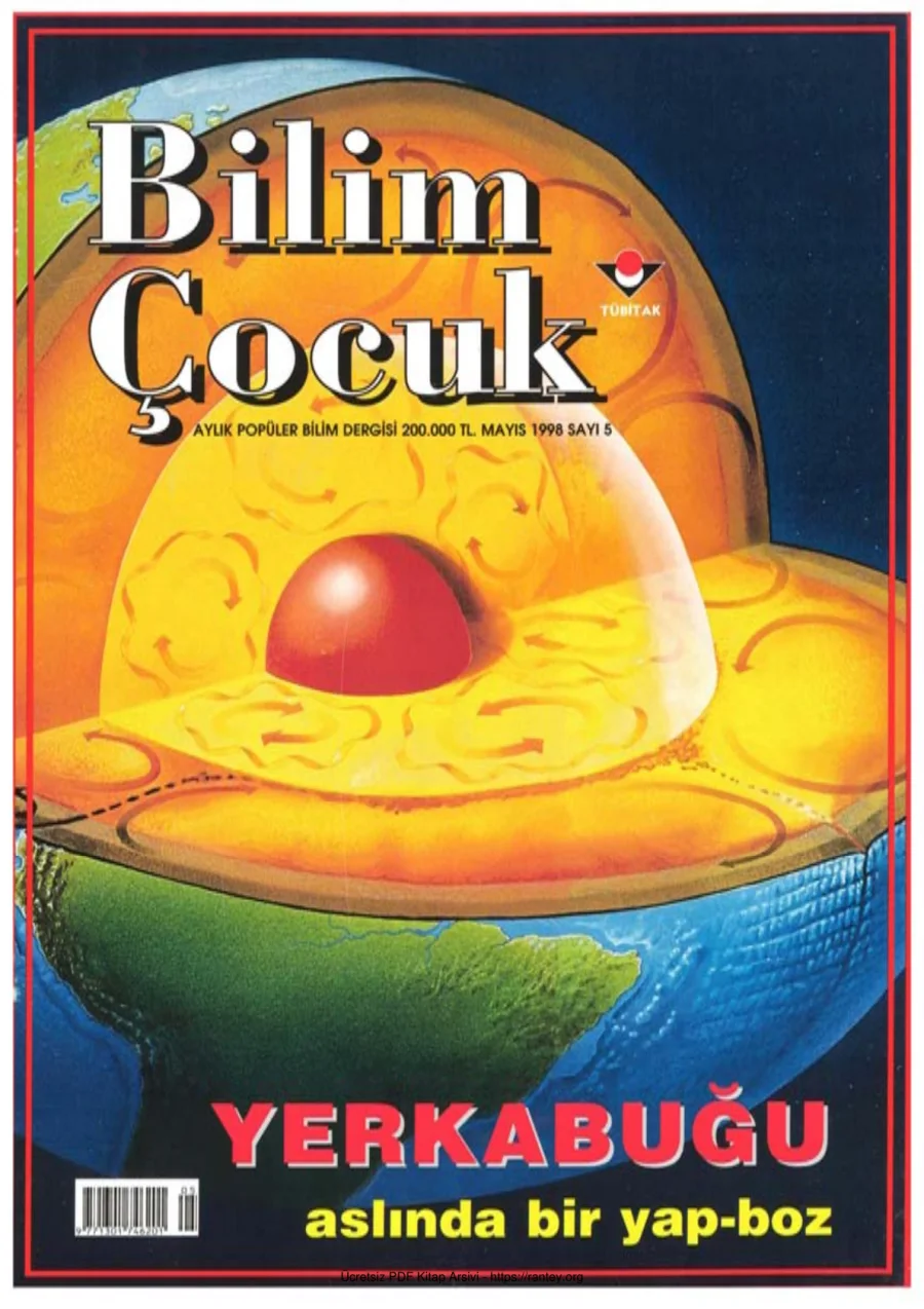 Bilim ve Çocuk Sayı 005 Mayıs 1998 kapak görseli