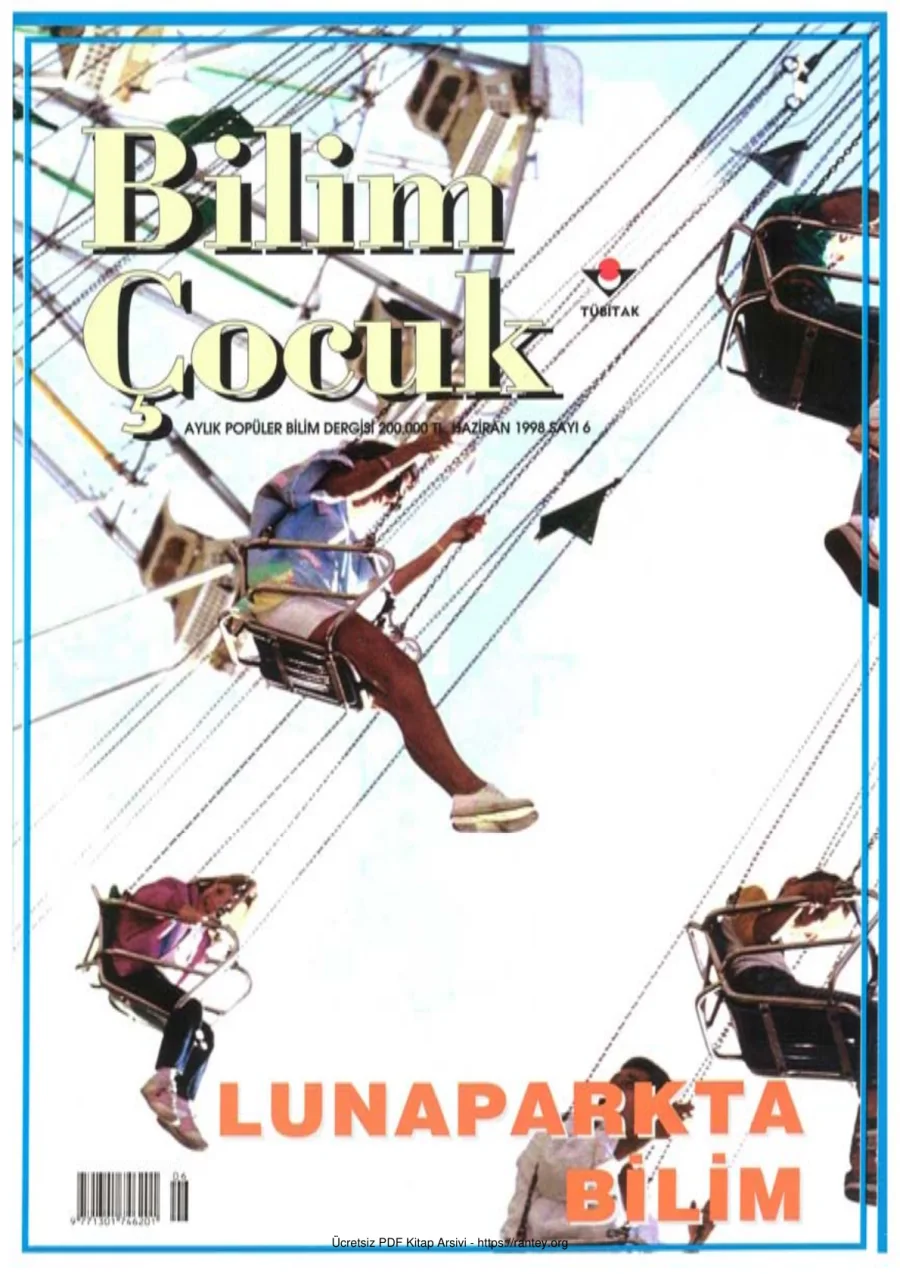 Bilim ve Çocuk Sayı 006 Haziran 1998 kapak görseli